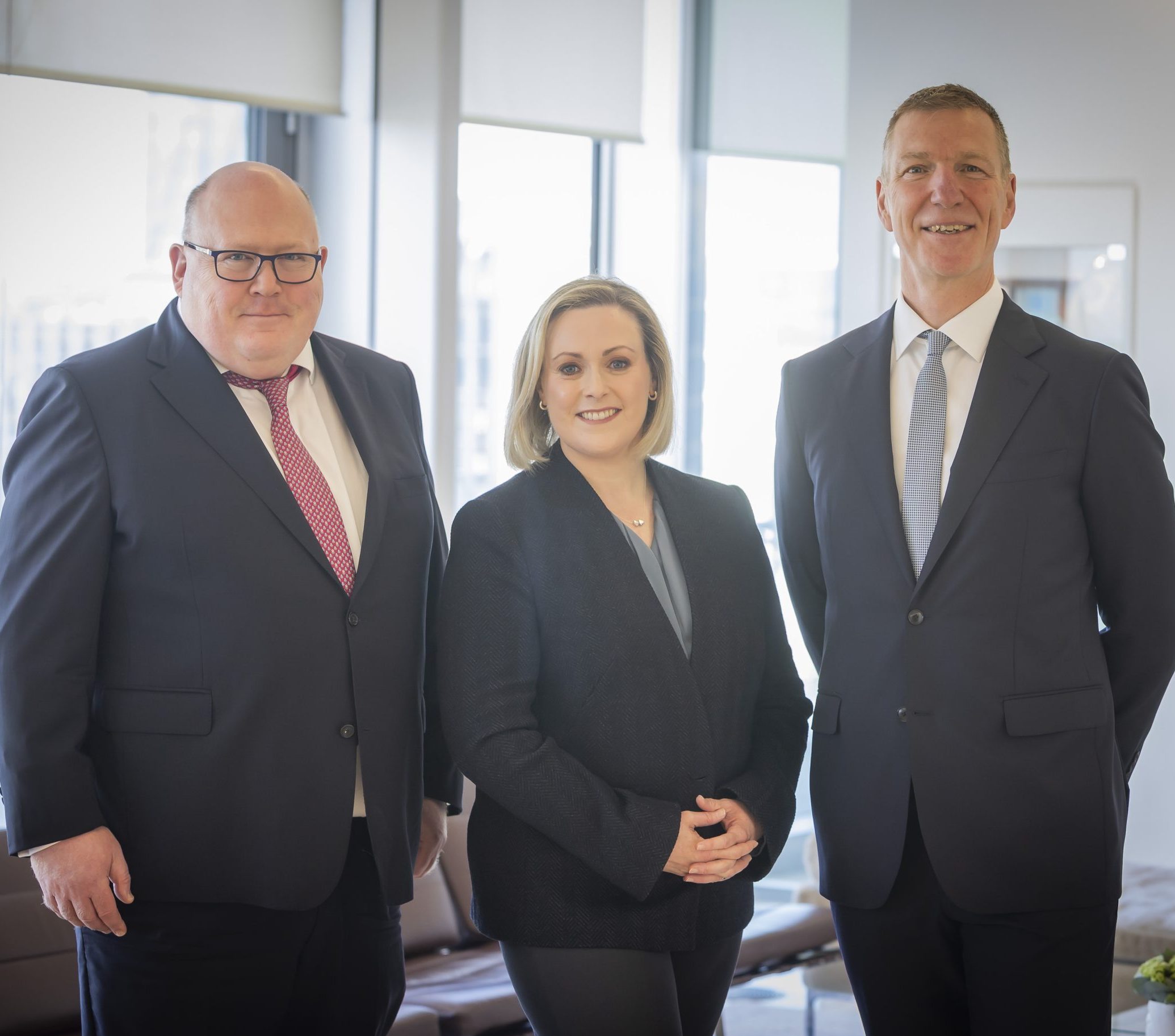 David Fitzgibbon, Marie McGinley and Paddy Spicer on the appointment of Marie McGinley as the incoming Head of Technology and Innovation Group