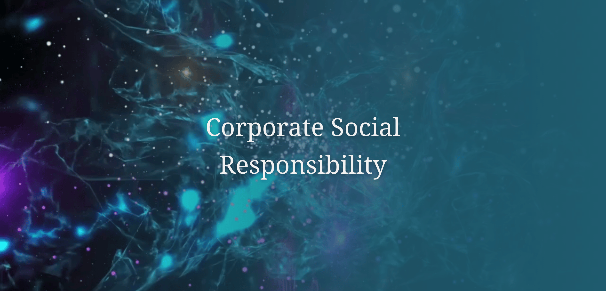 An abstract image for the impactful business programme