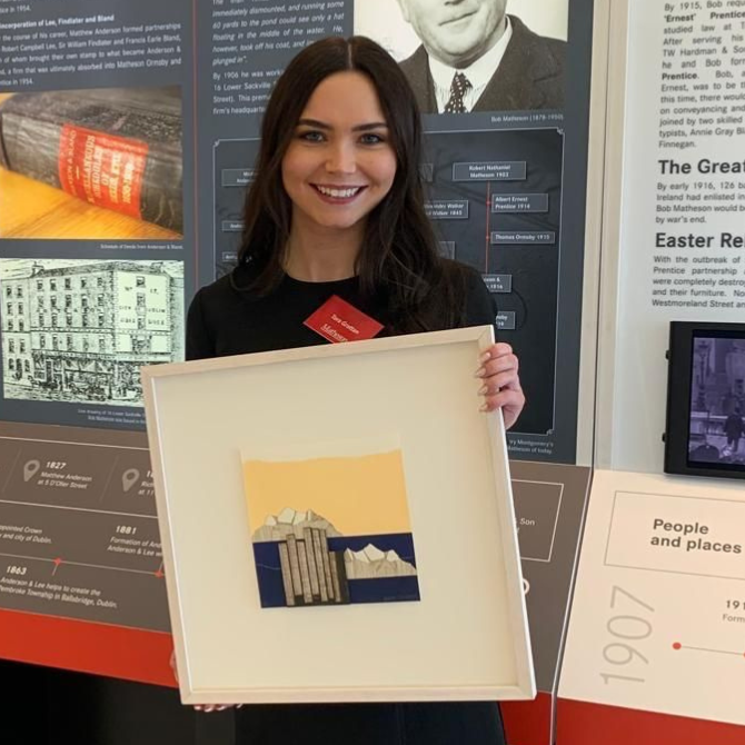 Tara Grattan, recipient of the 2025 Tim Scanlon Corporate Law Bursary