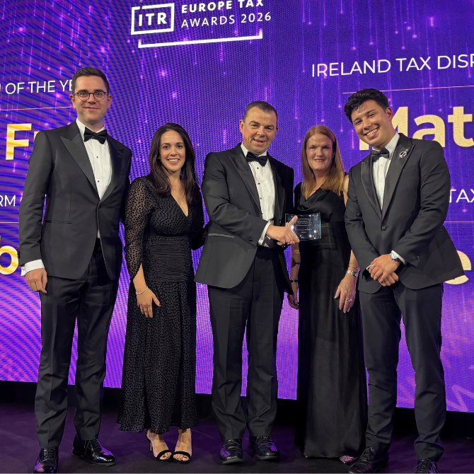 Image for Matheson achieves double award success at the ITR Europe Awards 2026